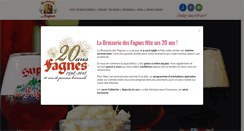Desktop Screenshot of brasseriedesfagnes.com